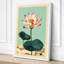 Water Lily Study Botanical - Wrapped Canvas-326762753-326762780