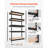 5-Tier Storage Shelves with Adjustable Height and 2000 lbs Capacity