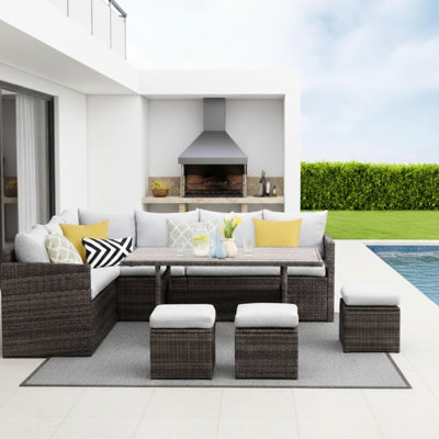 15.09 " W Patio Sectional Set