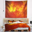 Tapisserie bleu ciel starry abstract-28498438