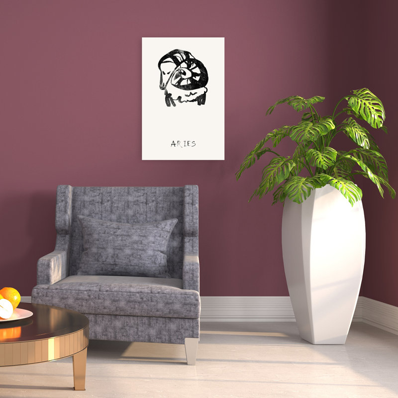 Art mural Bold Aries Ram Bold, 24" H x 16" W