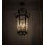 Lustre géométrique à 6 lumières Regency