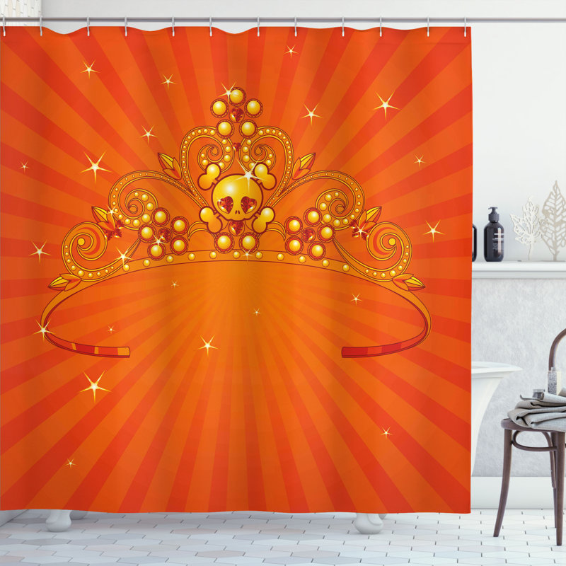 Ensemble de rideau de douche grand et de crochets, H 75 po x l 69 po