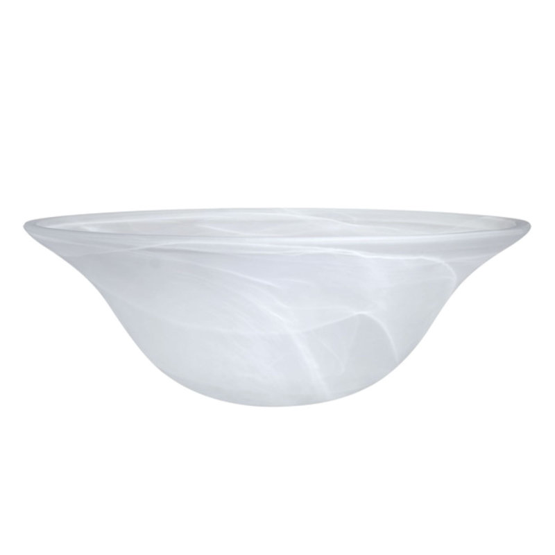 Abat-jour d'intérieur en verre 15,5 "
