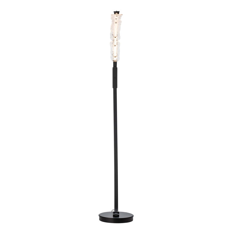 Glissade LED Arc Floor Lamp By Andy Morter, Black