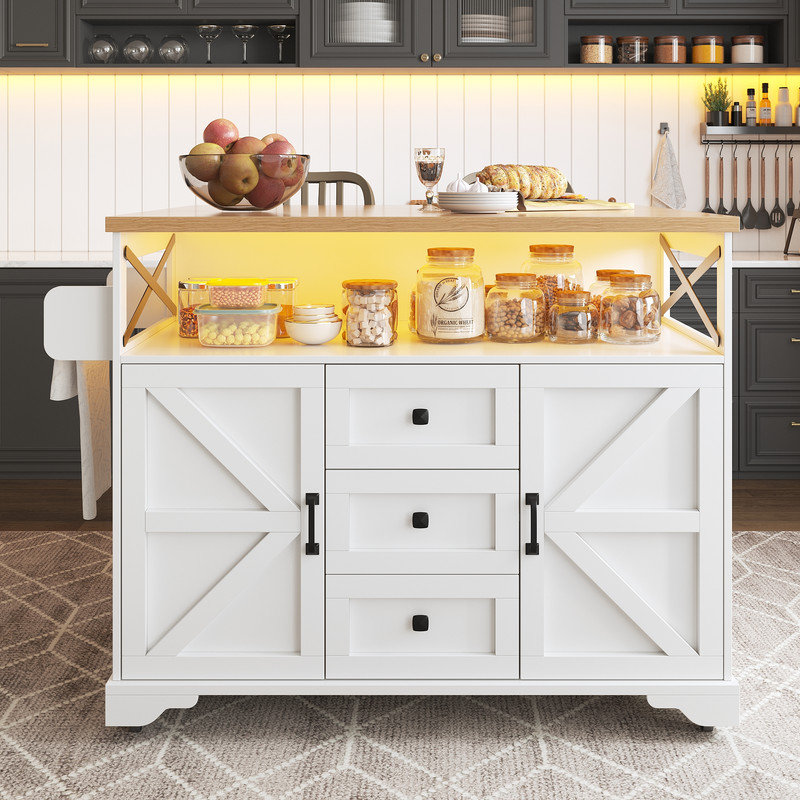 Wood Kitchen Island