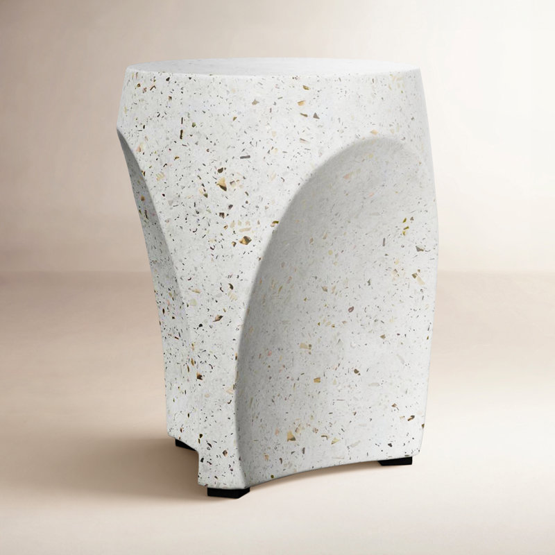 Mixx Garden Stool, Ivory
