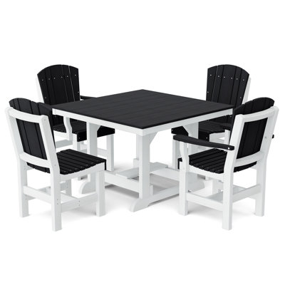 Heritage 5-Piece 44" x 44" Dining Set