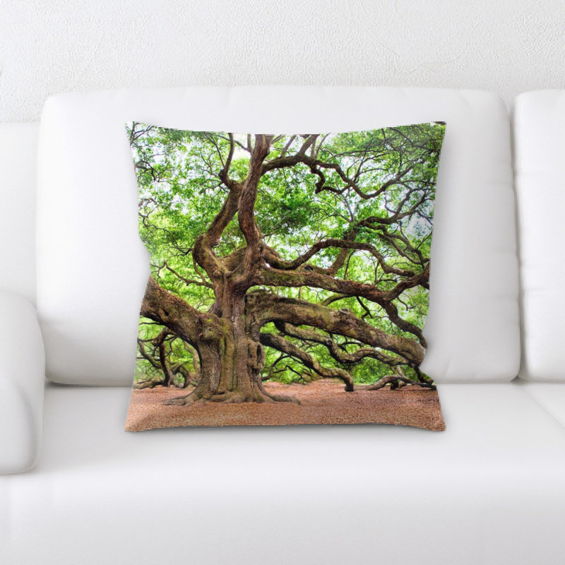 Microsuede Throw Pillow