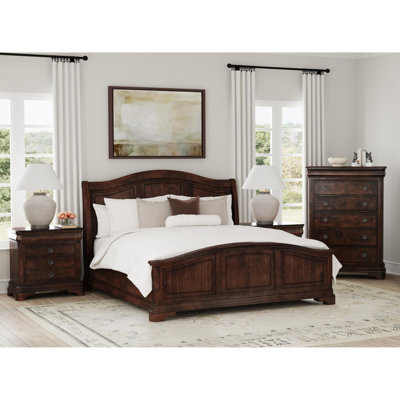 Ensemble de chambre avec très grand lit 4 pièces Brunton