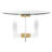 Ravello Round Glass Top Dining Table-668794747