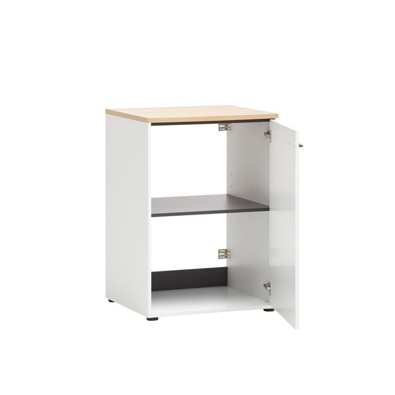 Amaure Bathroom Cabinet, White, matt