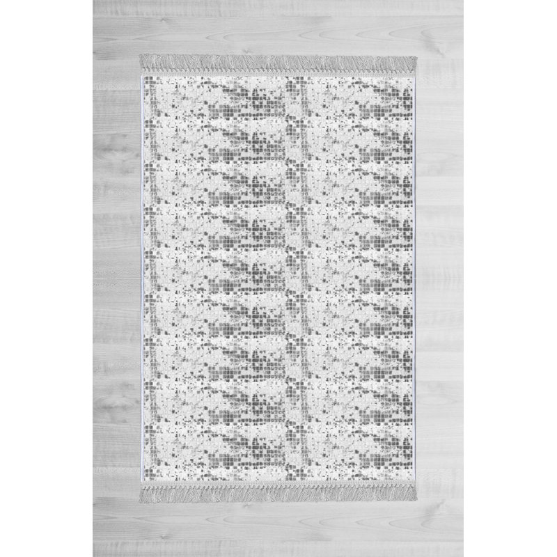 Luxurious Velvet Area Rug (4.6 x 7.2 ft), 100% Antibacterial Fabric, Non-Slip Cotton Backing, Pile Height: 0.4 in | Machine Washable, 3D Digital Print Design | Perfect for Living Room & Bedroom Decor, Soft & Durable