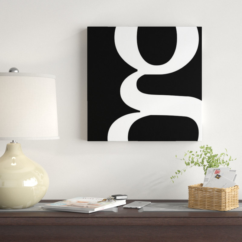 « the type », art textuel sur toile, H 18 po x l 18 po x P 1,5 po, K