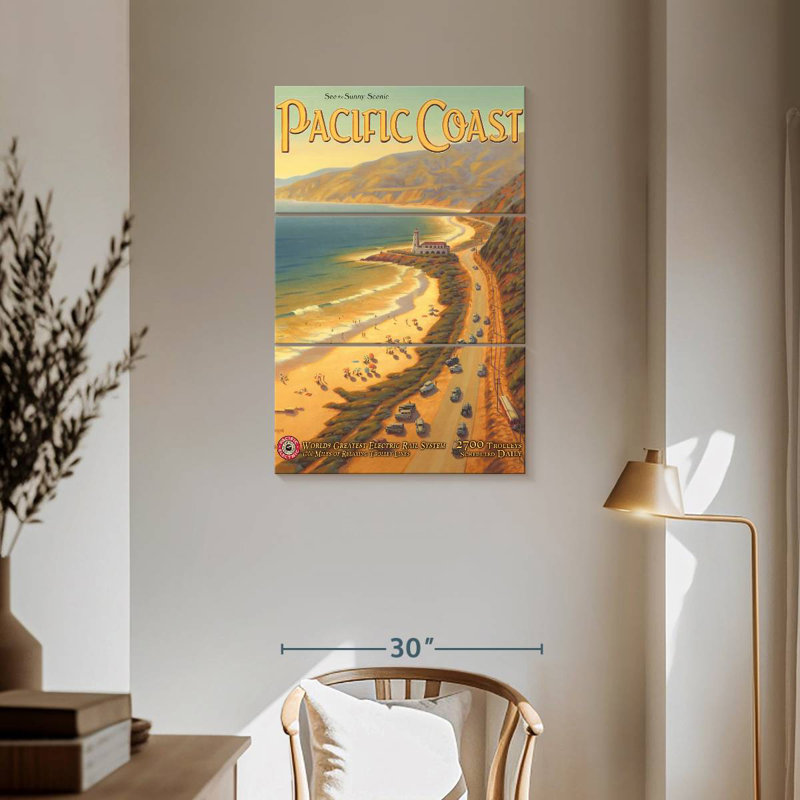 Gillard Pacific Coast, 57" H x 36" W