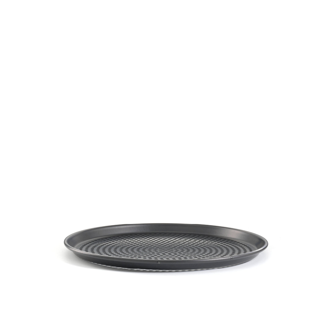 Samuel Groves Mermaid hard anodised perforated round baking tray