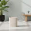 Beige Sandstone 2-Gallon Bathroom Trash Can, Sturdy And Durable, Versatile For Both Decoration And Storage.