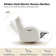 Taye Cuddle 32.25" Modern Swivel Glider Power Recliner with Electric Headrest and Lumbar Support