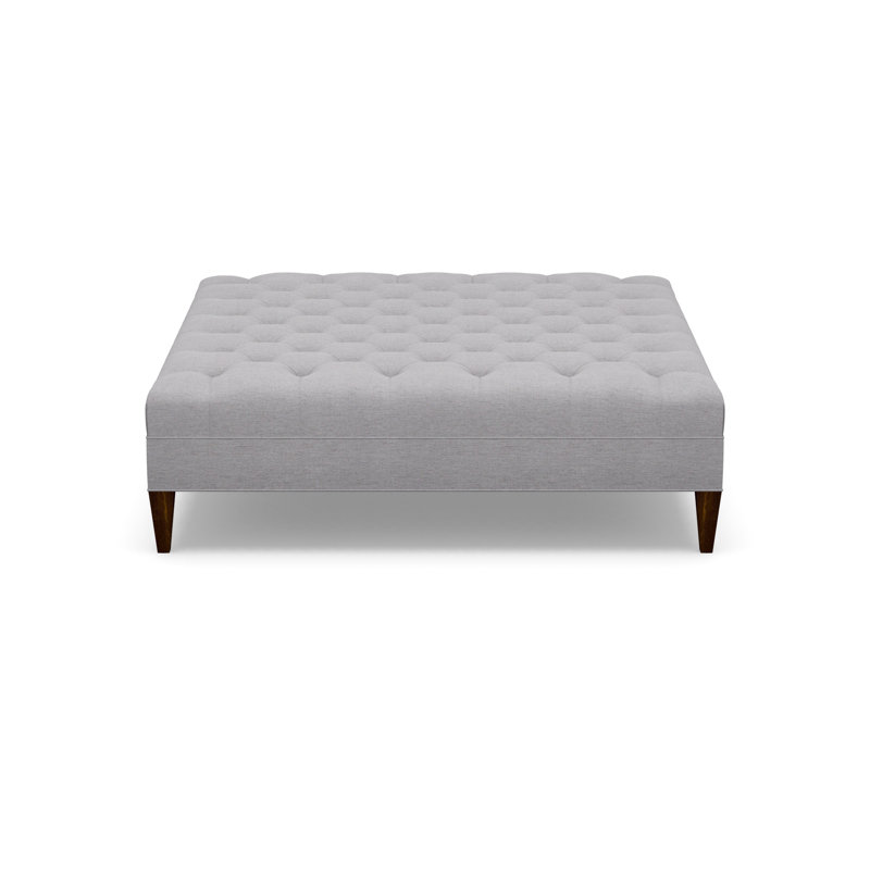 Square Ottoman, Walnut, 8938-81