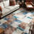 Abstract Geometric Blocks Area Rug-262690352