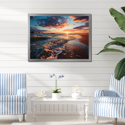 Coucher de soleil à l'horizon II