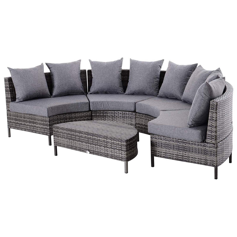 Aalijah Garden Sofa with Cushions