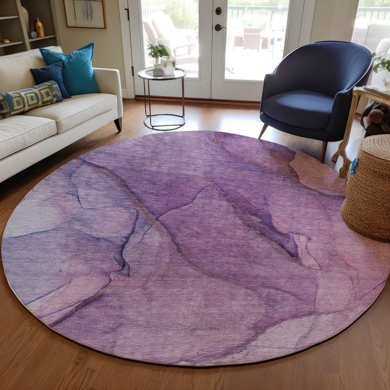 Khiri Abstract Rug, Round 8'