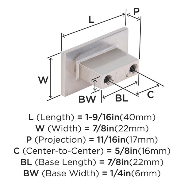 Dimensions du produit