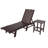 Laguna Outdoor Chaise Lounge with Table-83552149