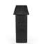 Console en bois massif Jovitah - Noir