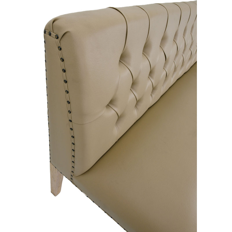Banc en similicuir Inverness Farmhouse