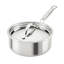 Probond® Luxe 2-quart Professional Clad Stainless Steel Saucepan With Lid-1074071906