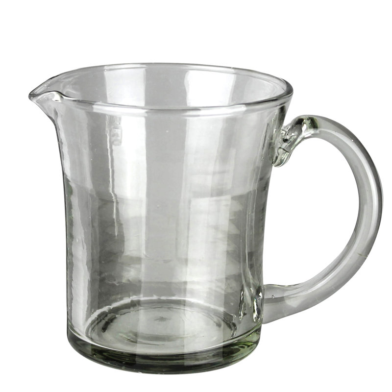Demure Pitcher, Glass  8 Oz. Capacity