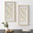Corrigan Studio Ritter 2-Piece Capiz Shell And Gold Foil Shadowbox Wall Decor