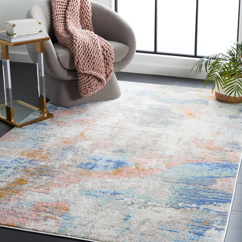 Strasser Skyler Performance Abstract Rug, Rectangle 4'5" x 6'5"