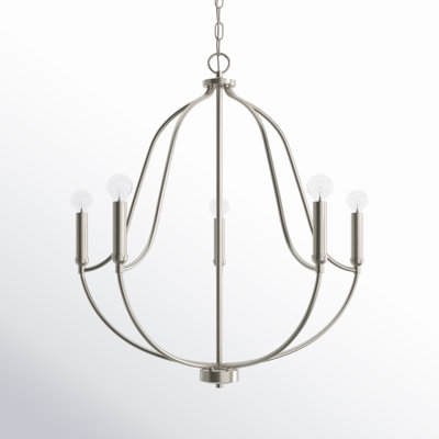 Kanda 5 - Light Dimmable Chandelier