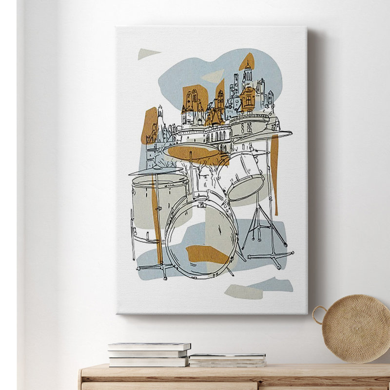 Rehearsal IV - reproduction sur toile tendue, H 18 po x l 12 po x P 1 po