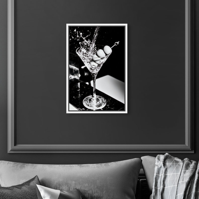 Chill Time III Print by Oliver Gal, 37"H x 25"W, White Floater Frame