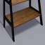 Bibliothèque échelle en bois massif H 72,5 "x l 25,25" Natrona-914259489