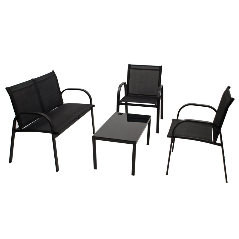 Wahkon 4 Seater Sofa Set