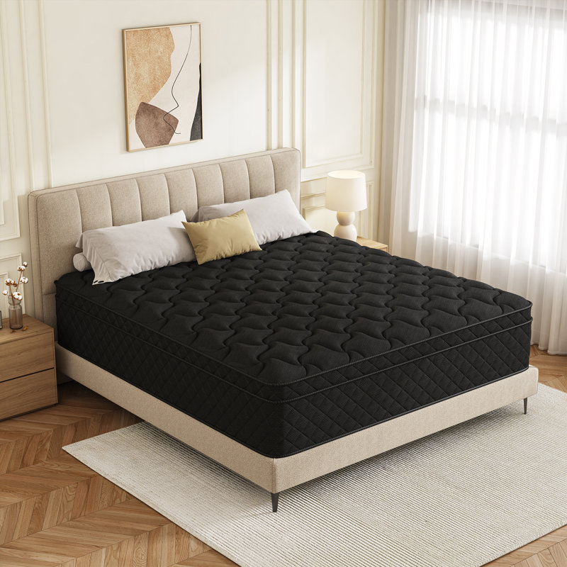 Matelas hybride en mousse viscoélastique gélifiée 12 ", Lit simple