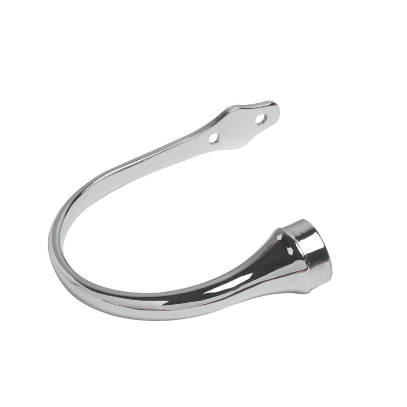Mikinlee 147.47cm Curtain Holdback, Chrome