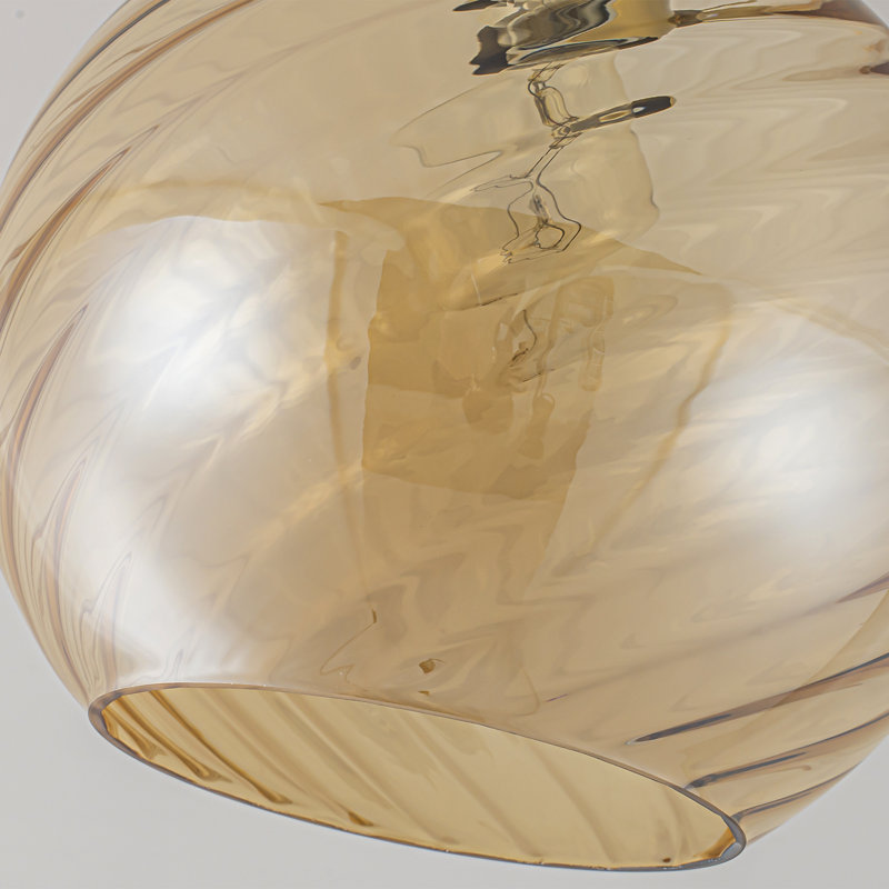 Plafonnier encastré 1 lumière Amberwyn Home