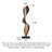 Modern Minimalist Resin Marble Base Abstract Decorative Item