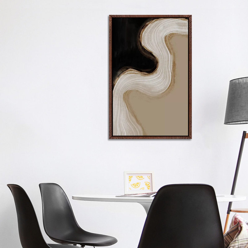 Cypress by Dan Hobday - Print on Canvas, Brown Framed, 101.6cm H x 66.04cm W x 3.81cm D