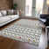Aleighna Area Rug with Non-Slip Backing