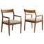 Ensemble de 2 chaises de salle à manger en tissu Solara-105770582-105770583