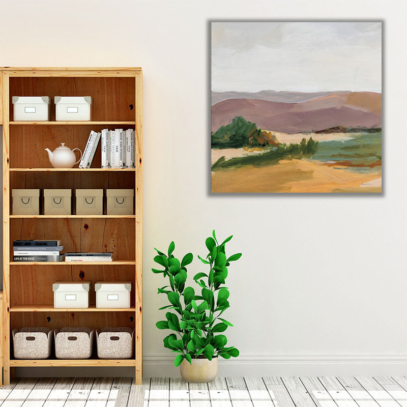 Nature Walk II - reproduction d'art sur toile, H 12 po x l 12 po