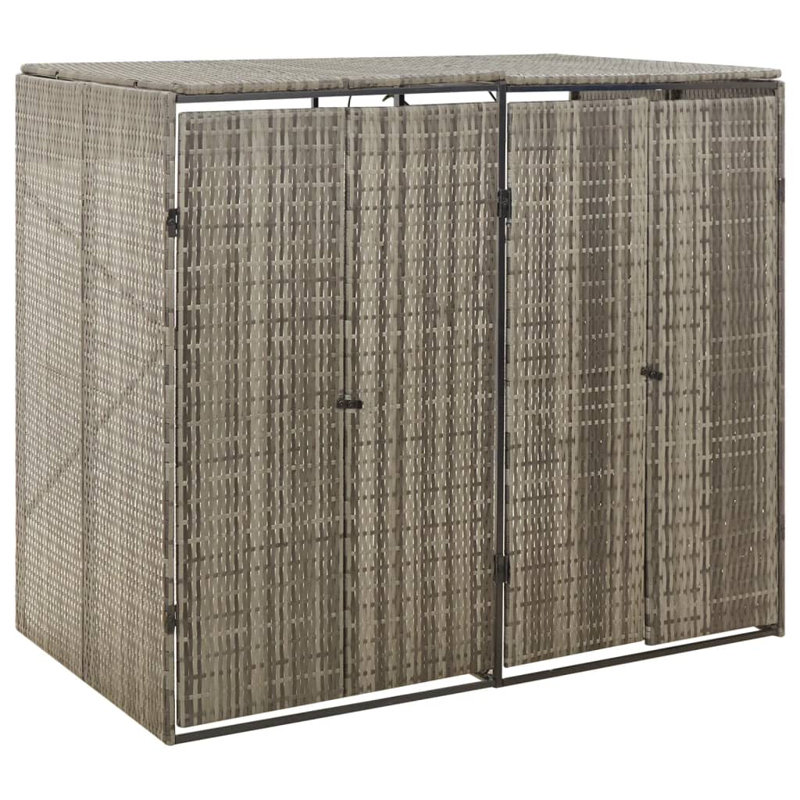 Kirsta Double Bin Store, Grey