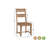 Chaliyah 6 - Person Solid Wood Solid Wood Top Double Pedestal Dining Set-99316139